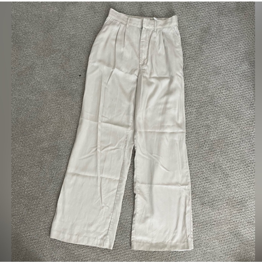 Linen-Blend tailored Pant